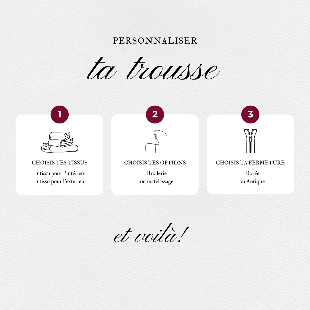 la GRANDE TROUSSE personnalisable